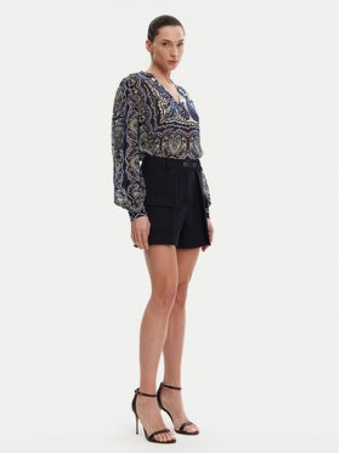 Morgan Szorty materiałowe 251-SHONAU Granatowy Straight Fit