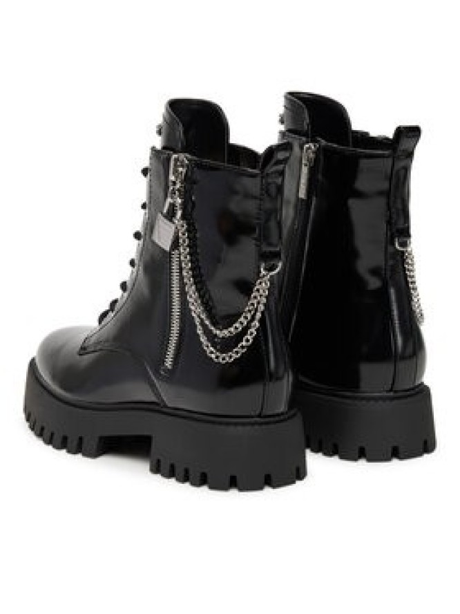 Guess Botki FLTFRO ELE10 Czarny