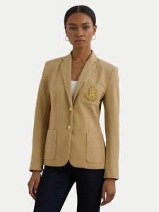 Lauren Ralph Lauren Marynarka 200797305013 Beżowy Regular Fit