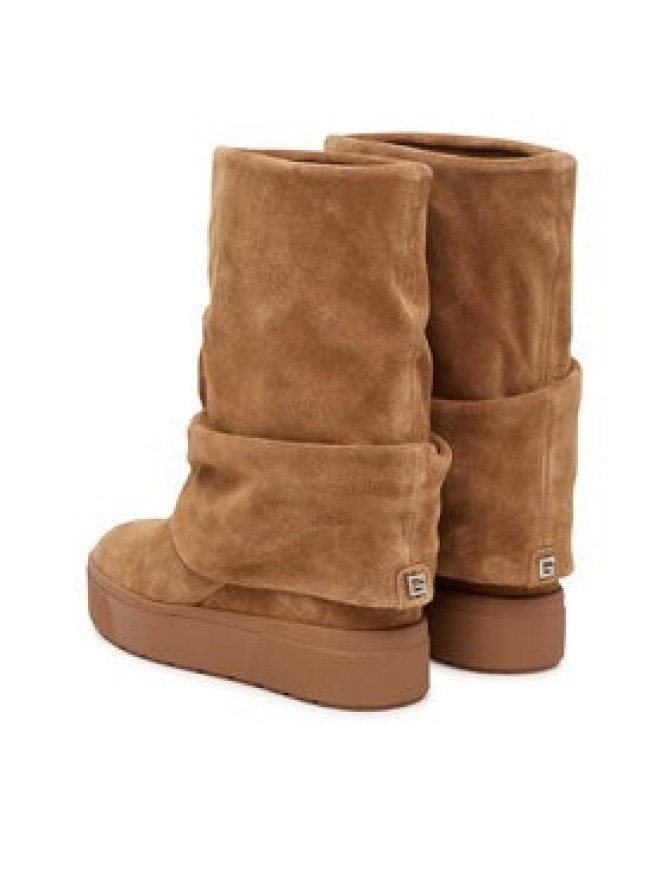 Guess Botki FLFGUI SUE10 Brązowy