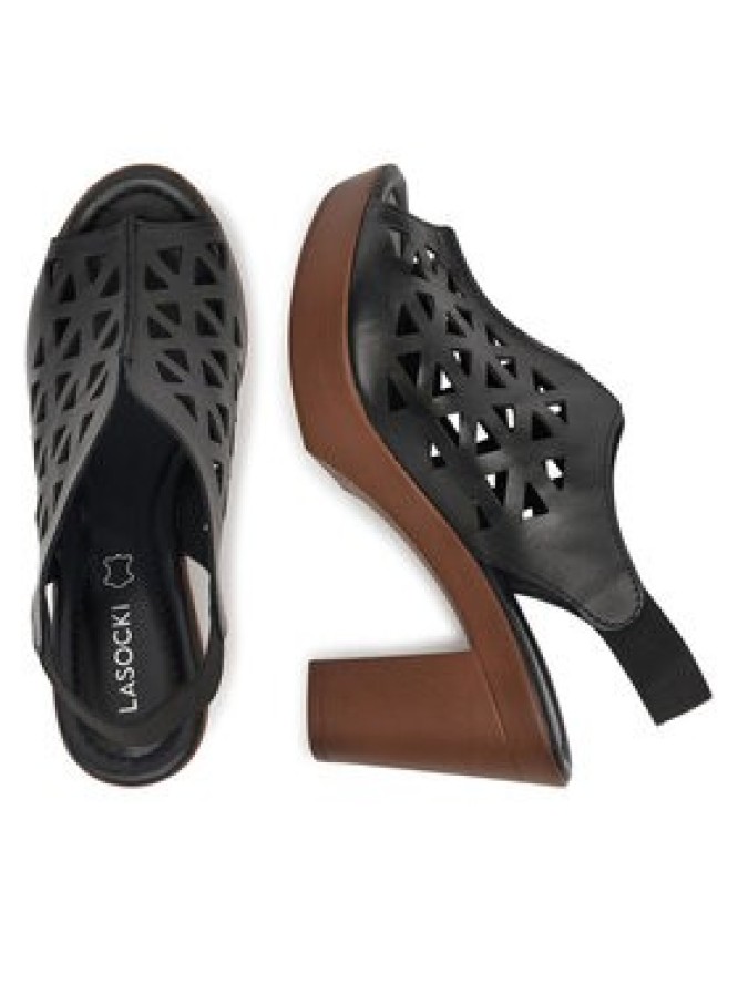 Lasocki Sandały EST-2025N-02 Czarny