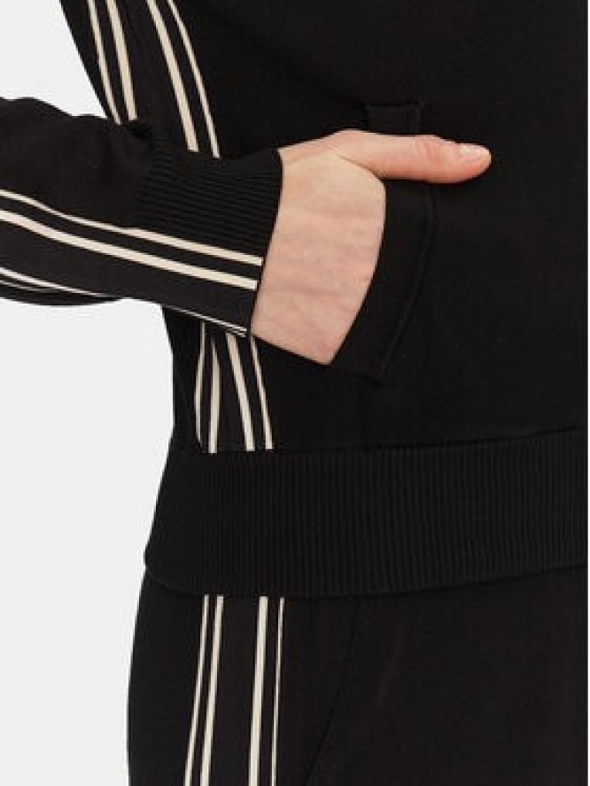 Elisabetta Franchi Kardigan MK-33S-51E2-V420 Czarny Regular Fit