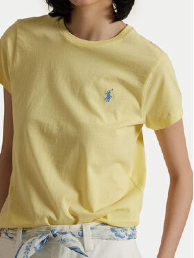 Polo Ralph Lauren T-Shirt 211898698033 Żółty Straight Fit