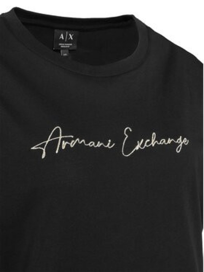 Armani Exchange T-Shirt XW000839 AF10356 MC021 Czarny Regular Fit