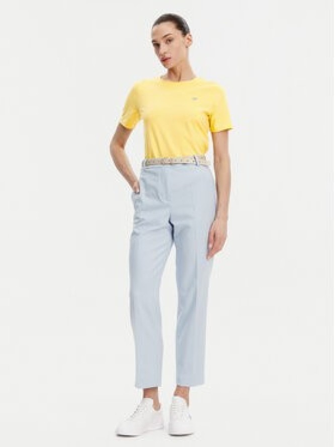 Tommy Hilfiger T-Shirt WW0WW45522 Żółty Regular Fit