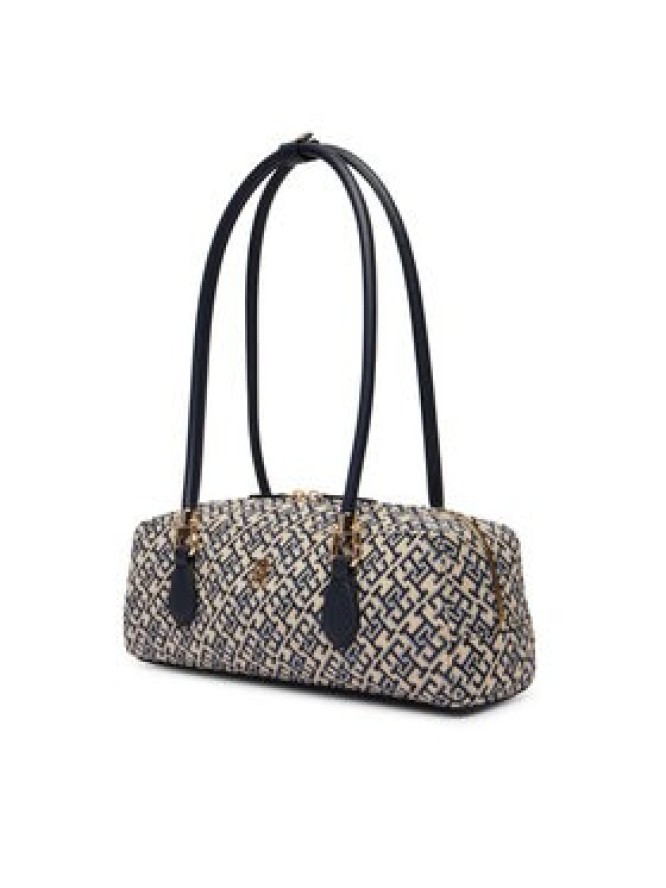 Tommy Hilfiger Torebka Th Grace Shoulder Bag Jacquard AW0AW18752 Niebieski