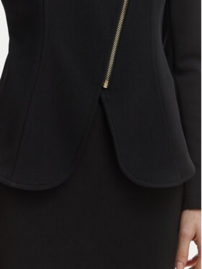 Rinascimento Marynarka CFC0127901003 Czarny Slim Fit