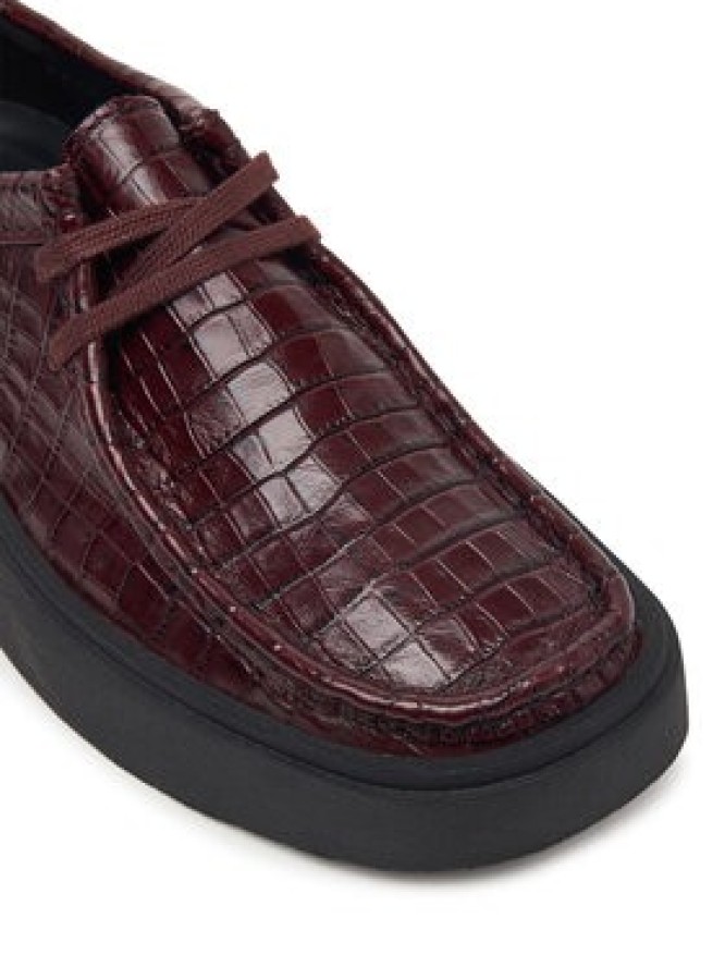 Clarks Półbuty Torview W 26328105 Bordowy