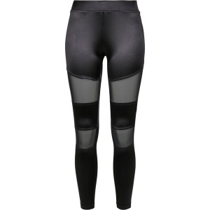Legginsy damskie Urban Classics shiny tech mesh