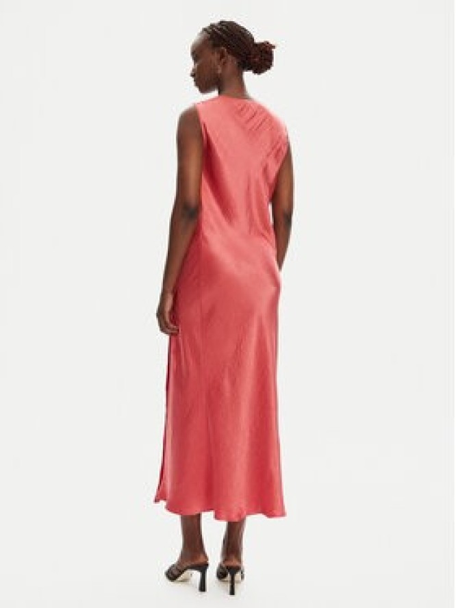 PINKO Sukienka koktajlowa Amico 105011 A2BU Koralowy Regular Fit