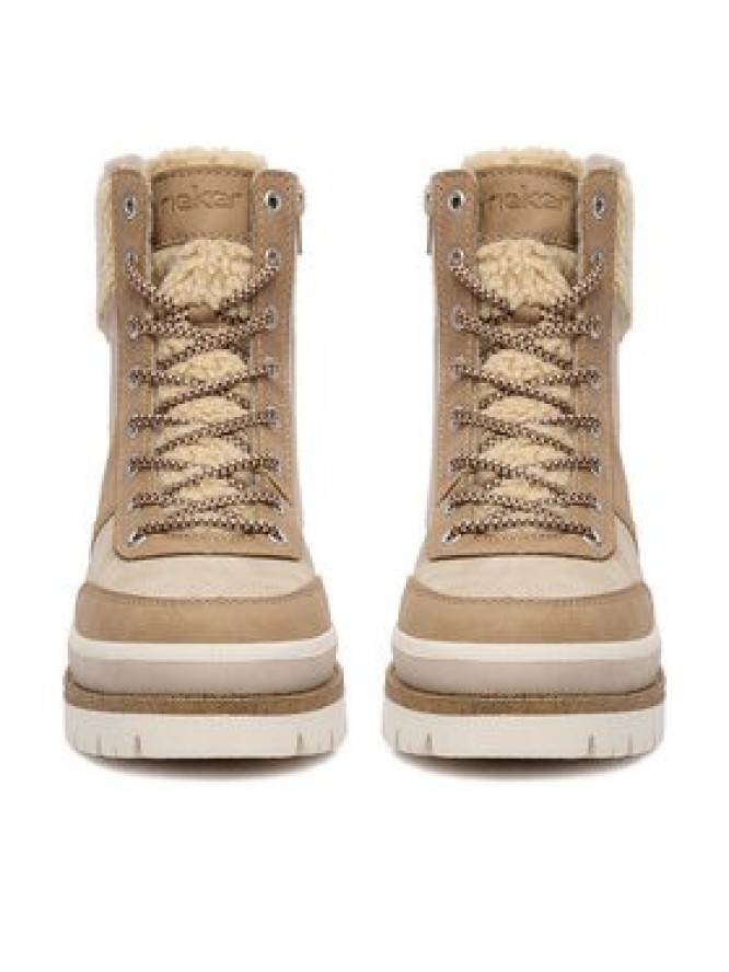 Rieker Trzewiki CEO-Y6230-62 Beżowy