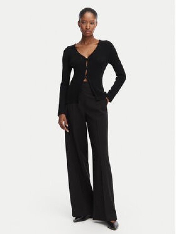 Calvin Klein Kardigan LV047G317G Czarny Classic Fit