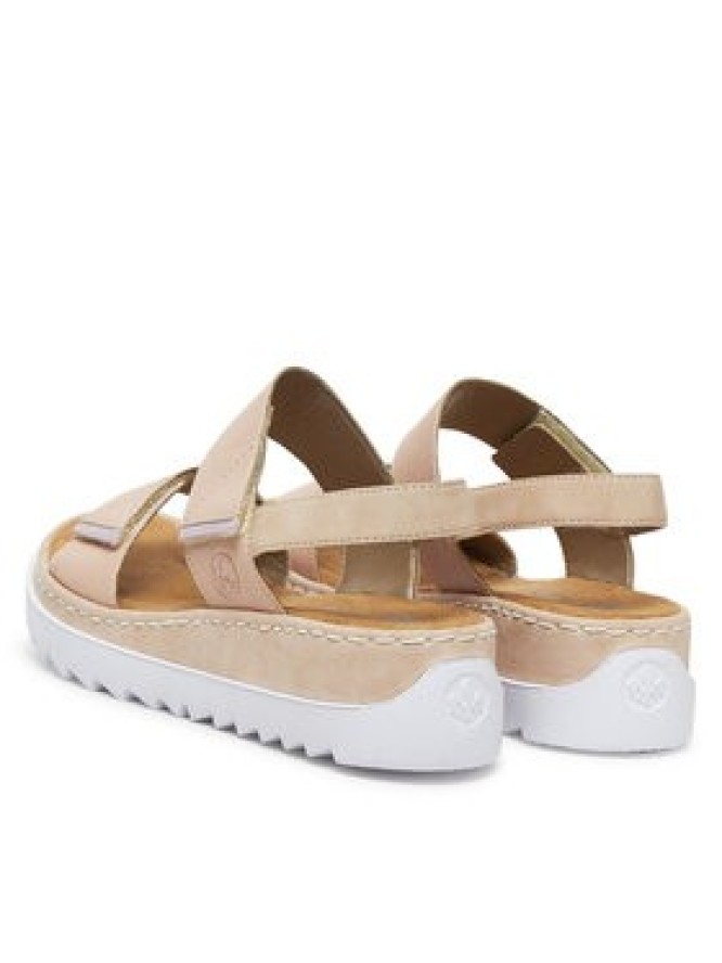 Rieker Sandały V4475-31 Beżowy