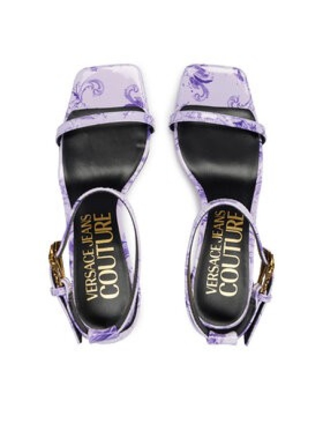 Versace Jeans Couture Sandały 80VA3S76 ZS366 Fioletowy