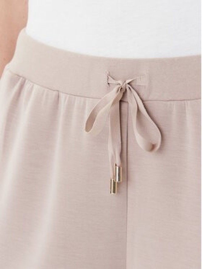 Liu Jo Spodnie dresowe TF5093 J4616 Beżowy Regular Fit