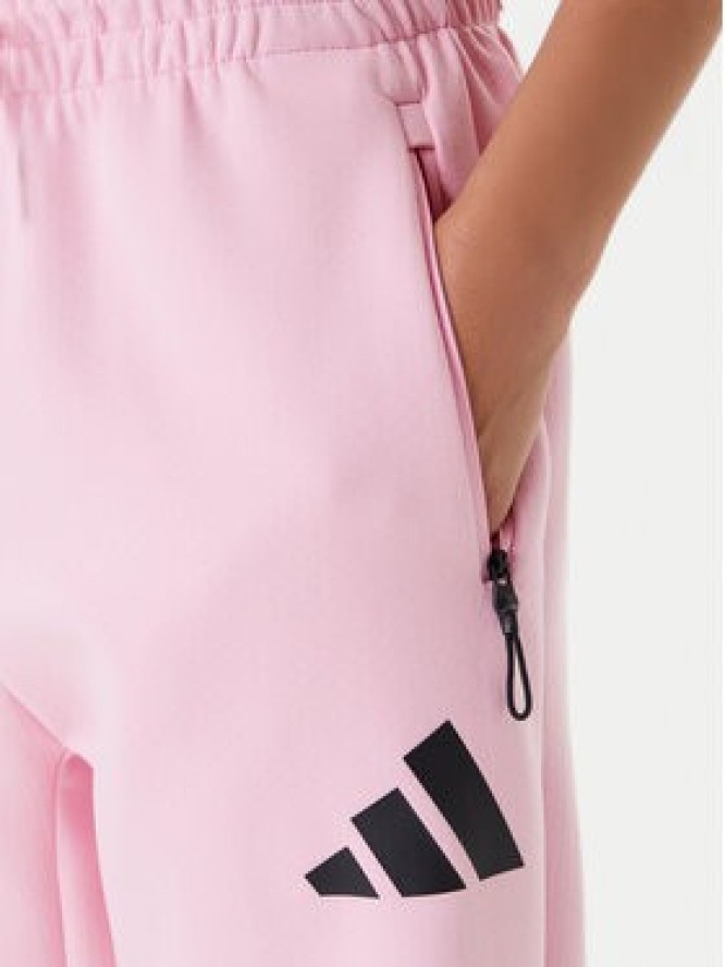 adidas Spodnie dresowe Z.N.E. JC5405 Różowy Regular Fit