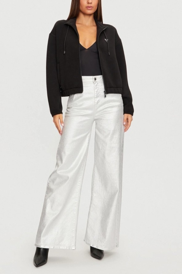 GUESS Czarna damska bluza Cecilia, Rozmiar S