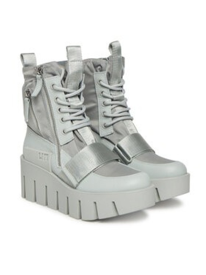 United Nude Trzewiki Grip Combat Lo 10961919165 Szary