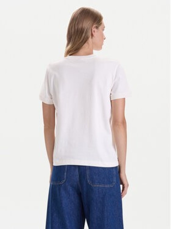 Guess T-Shirt V5BI16 K8FQ4 Biały Regular Fit