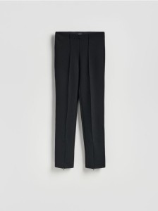 Spodnie z zamkami - czarny