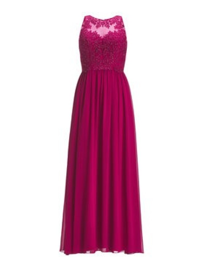 Hey Kyla Sukienka wieczorowa 5AI084HK Różowy Regular Fit