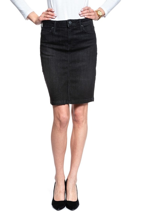SPÓDNICA JEANSOWA LEE PENCIL SKIRT BLACK ORRICK L38GDWJN 112108169