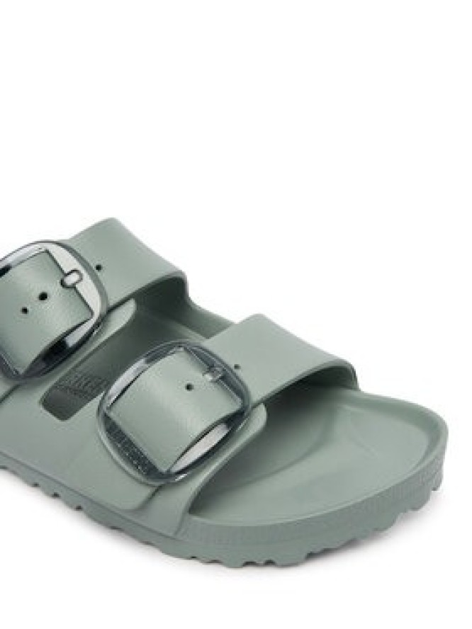 Birkenstock Klapki Arizona Stealth Buckle 1031301 Zielony