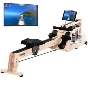 Wioślarz wodny Styrke, drewno jesionowe, do 180 kg, Bluetooth