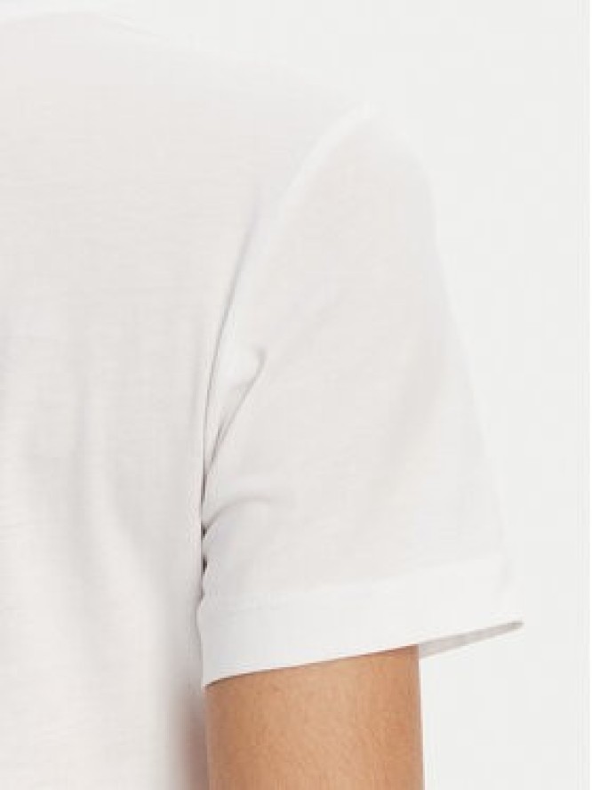 Just Cavalli Sukienka codzienna 78PAOE15 Biały Regular Fit