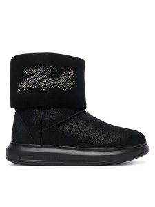 KARL LAGERFELD Śniegowce Kapri Kosi KL44557S Czarny
