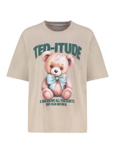 Sublevel Koszulka w kolorze beżowym rozmiar: M