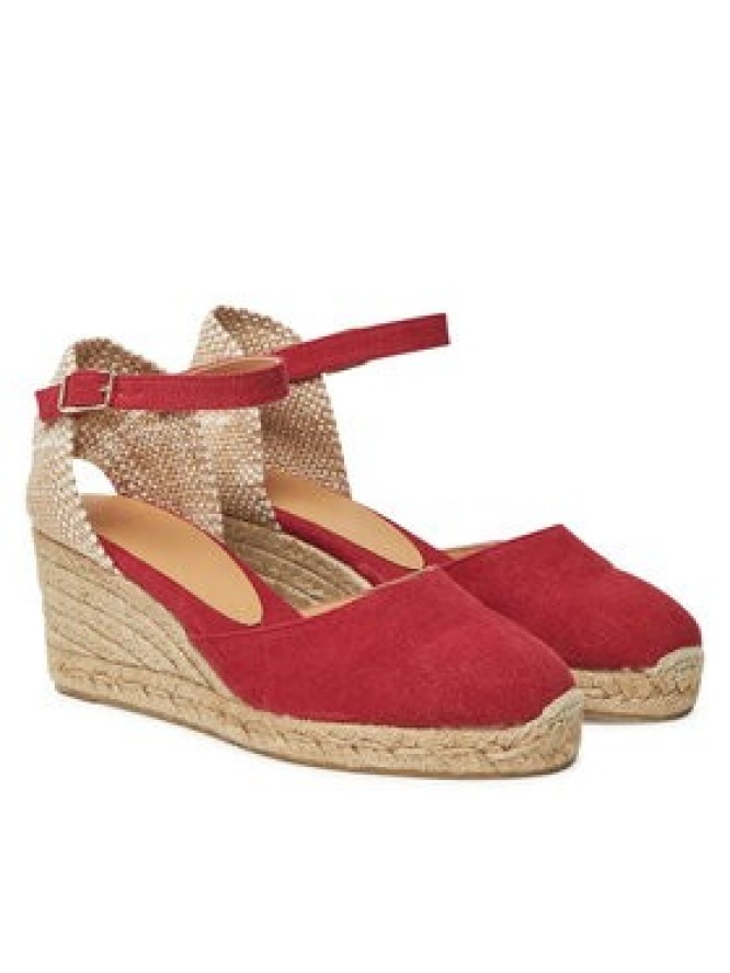 Castañer Espadryle Carol/6/002 021655 Czerwony
