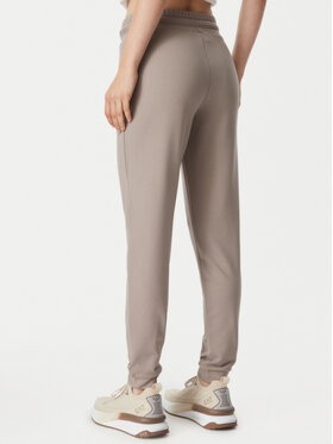 EA7 Emporio Armani Spodnie dresowe 8NTP66 TJ9RZ U6100 Beżowy ciemny Regular Fit