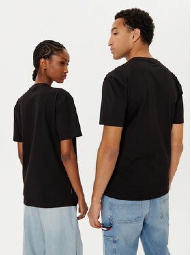 Filling Pieces T-Shirt Unisex 7443400 Czarny Slim Fit