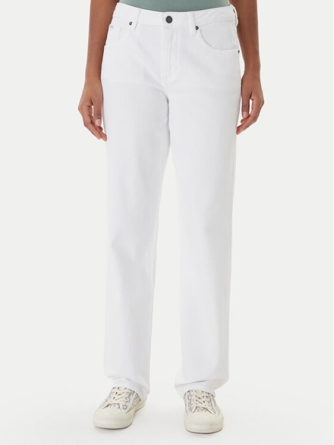 Guess Jeans Jeansy W5YA0I D0131 Biały Boyfriend Fit