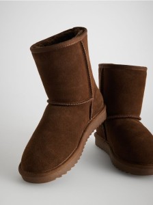 Wysokie śniegowce - ciemnobrązowy