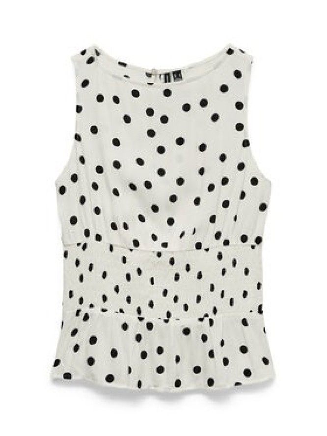 Vero Moda Bluzka Elisa 10347963 Biały Loose Fit