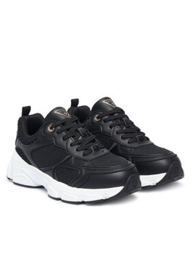Guess Sneakersy FLTIDY ELE12 Czarny