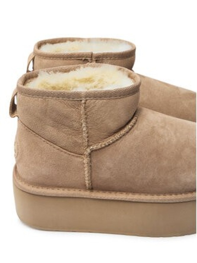 EMU Australia Śniegowce Stinger Micro Flatform W13082 Beżowy