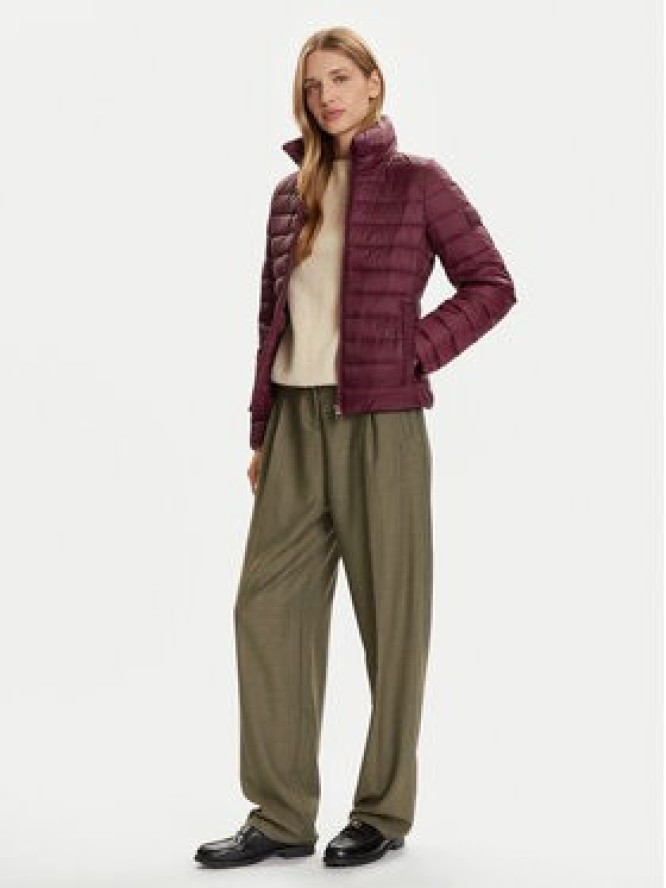 Marc O'Polo Kurtka przejściowa 508 0851 70359 Bordowy Slim Fit