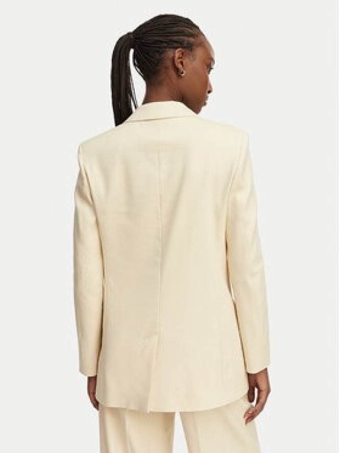 HUGO Marynarka Anetali 50560000 Beżowy Oversize