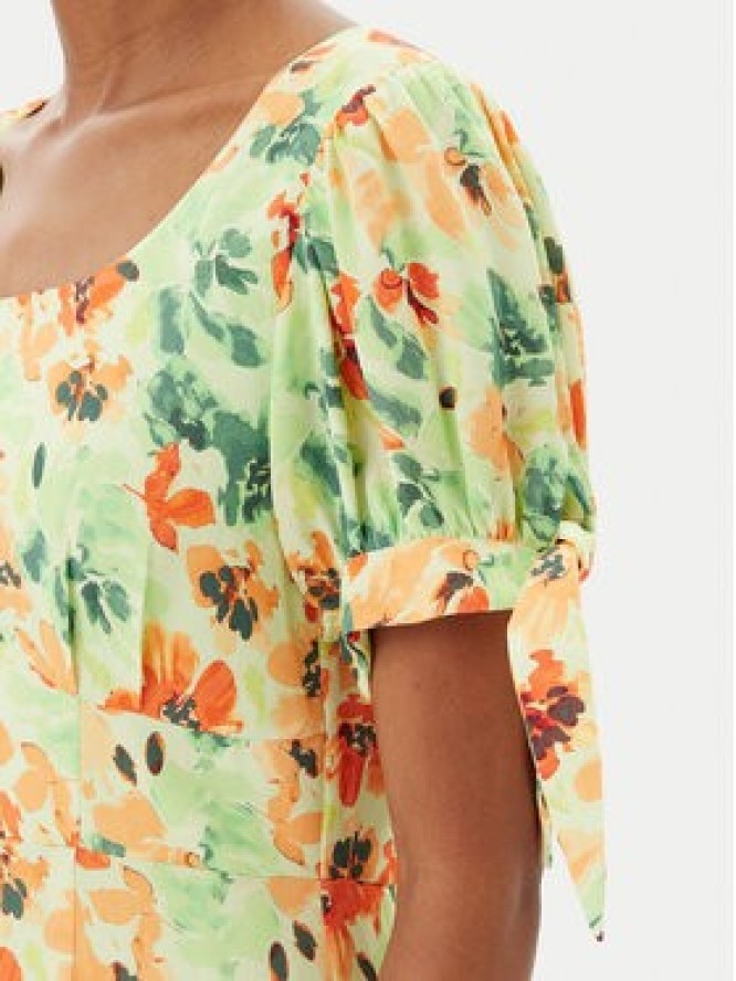 French Connection Sukienka codzienna 71YCU Zielony Regular Fit