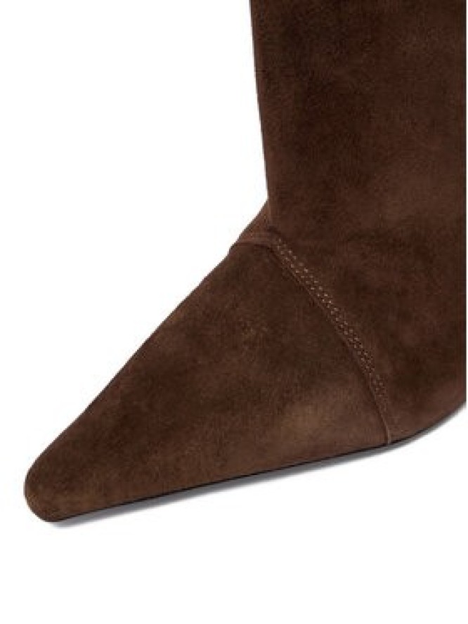 GINO ROSSI Botki EO-LS6531-04 Brązowy ciemny