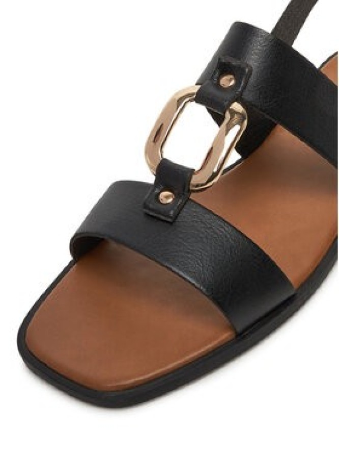 JENNY Sandały WS6561-02A Czarny