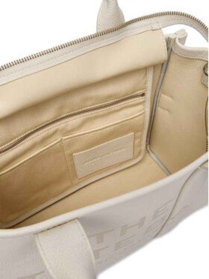 Marc Jacobs Torebka The Leather Medium Tote H004L01PF21 Écru