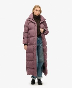 Długa pikowana kurtka Maxi od SUPERDRY