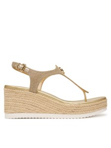 MICHAEL Michael Kors Espadryle Val Thong Wedge 40S6VAMS1D Złoty