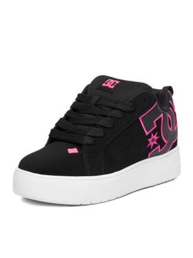 DC Shoes Sneakersy CEO-COURT GRAFFIK PLATFORM DC02422001 Czarny