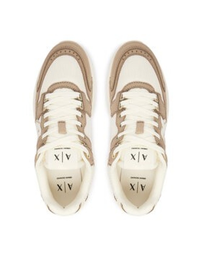 Armani Exchange Sneakersy XW002153 AF22757 MZ285 Beżowy