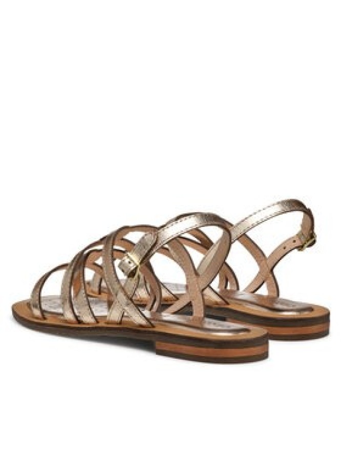 Geox Sandały D Sozy Qc D55YFA 000N6 C2012 Złoty